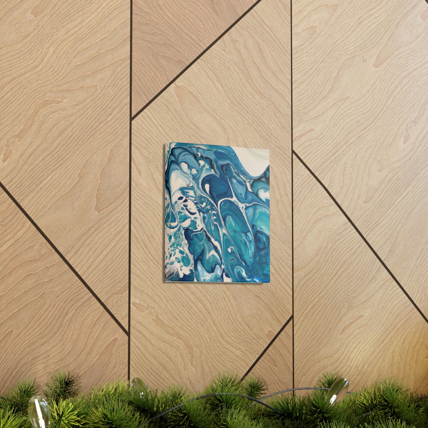 Celestial Flow - Canvas