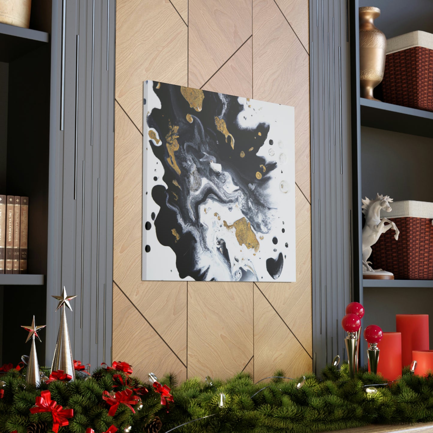 Cosmic Elegance. - Canvas