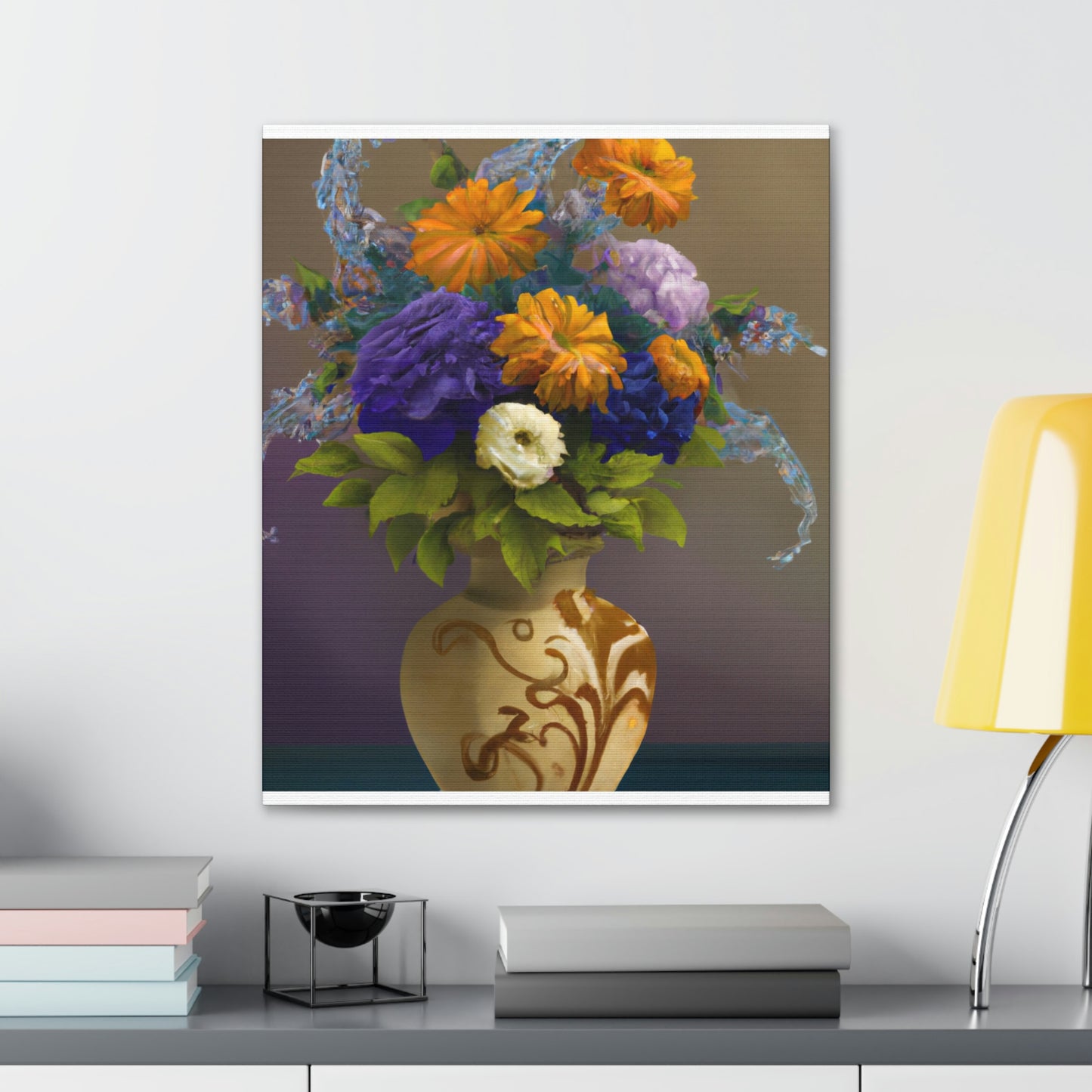 Floral Bliss Life. - Canvas