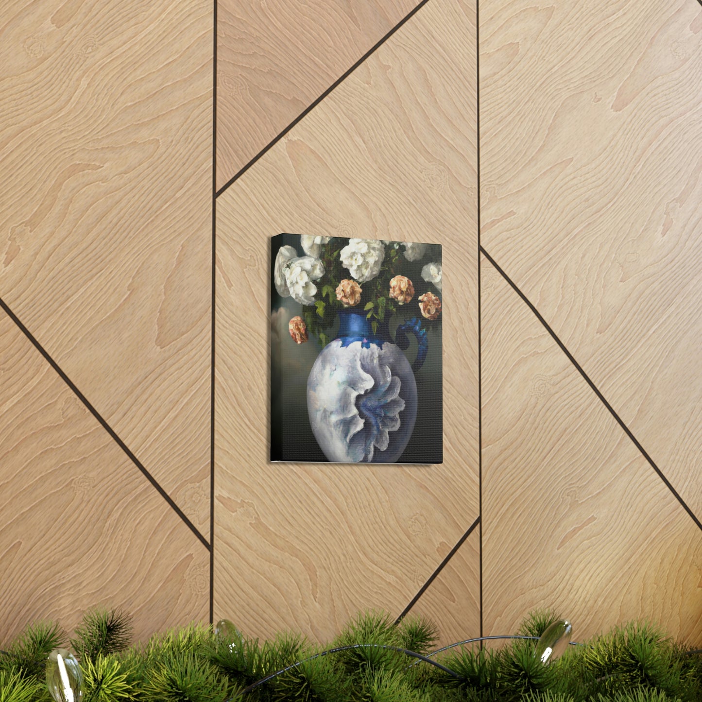 Floral Eternity Bliss - Canvas