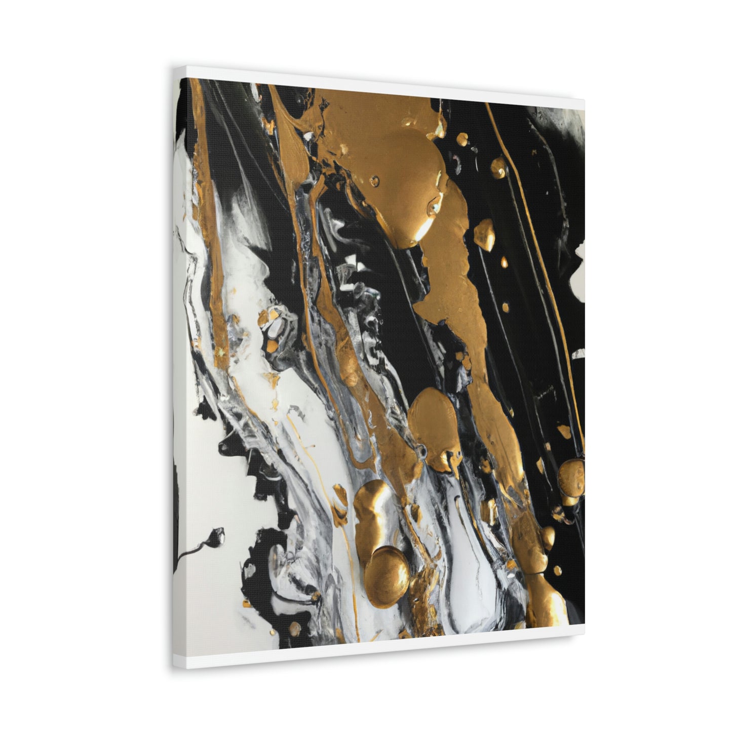 Glittering Noir Luxe - Canvas