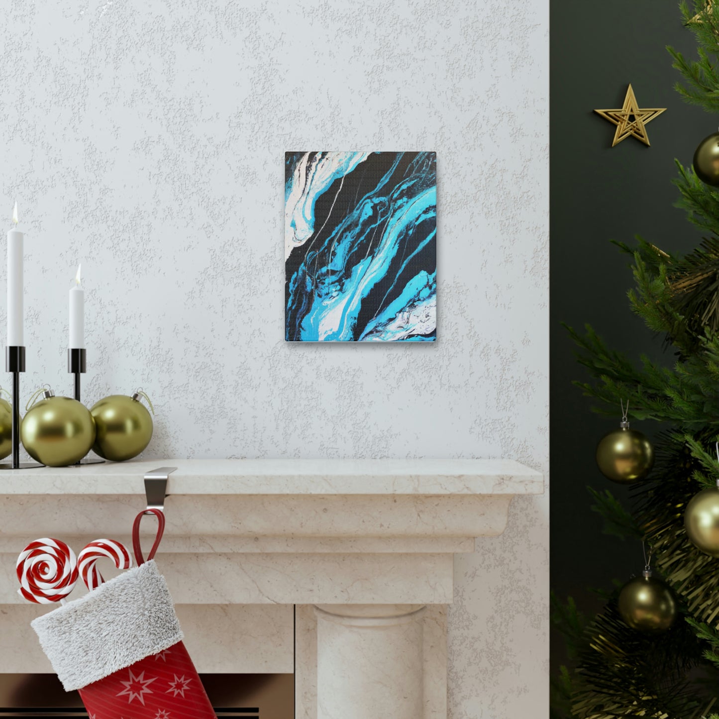 'Aquatic Vibe' - Canvas