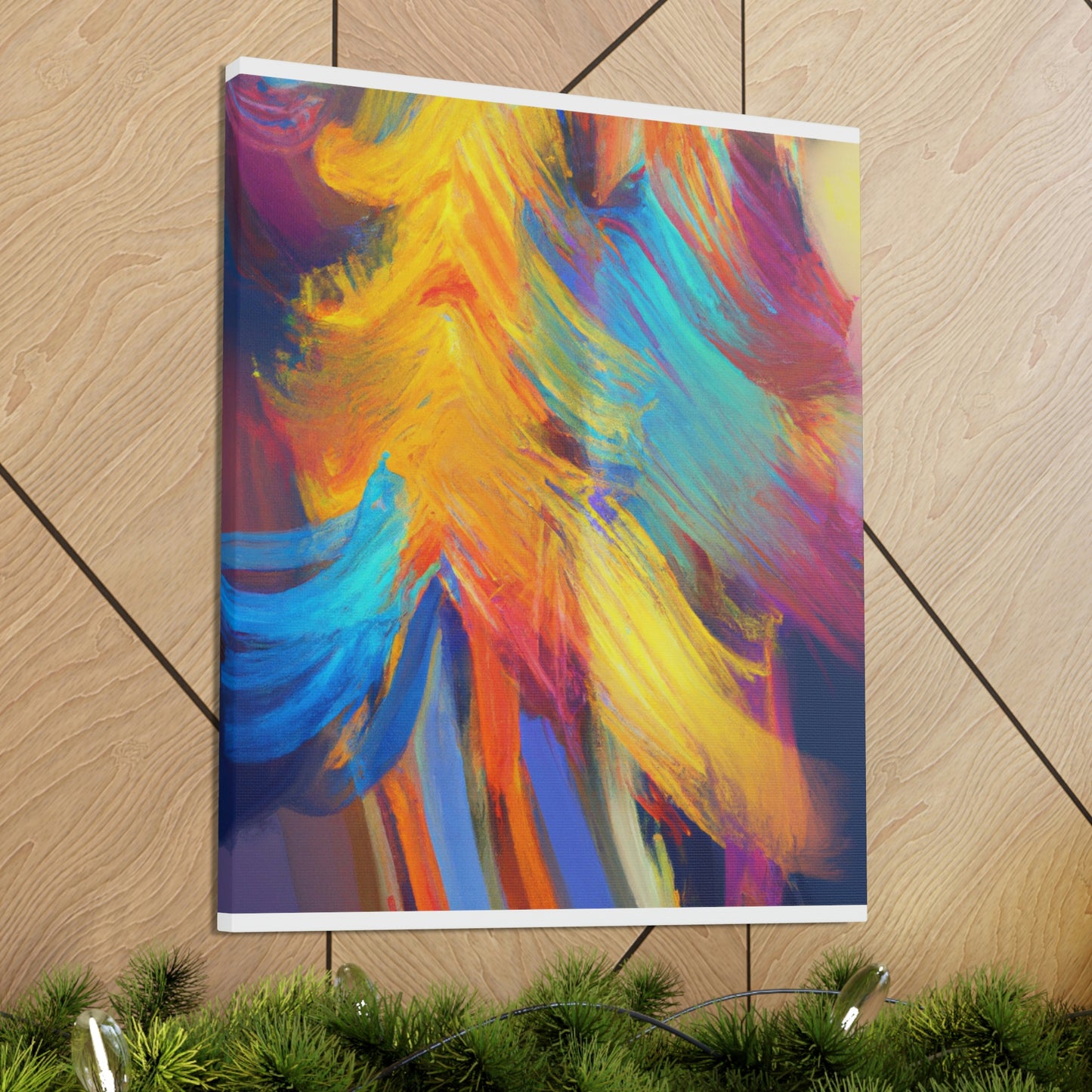 Colorful Brush Cords. - Canvas