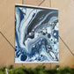 Blue Reflection. - Canvas