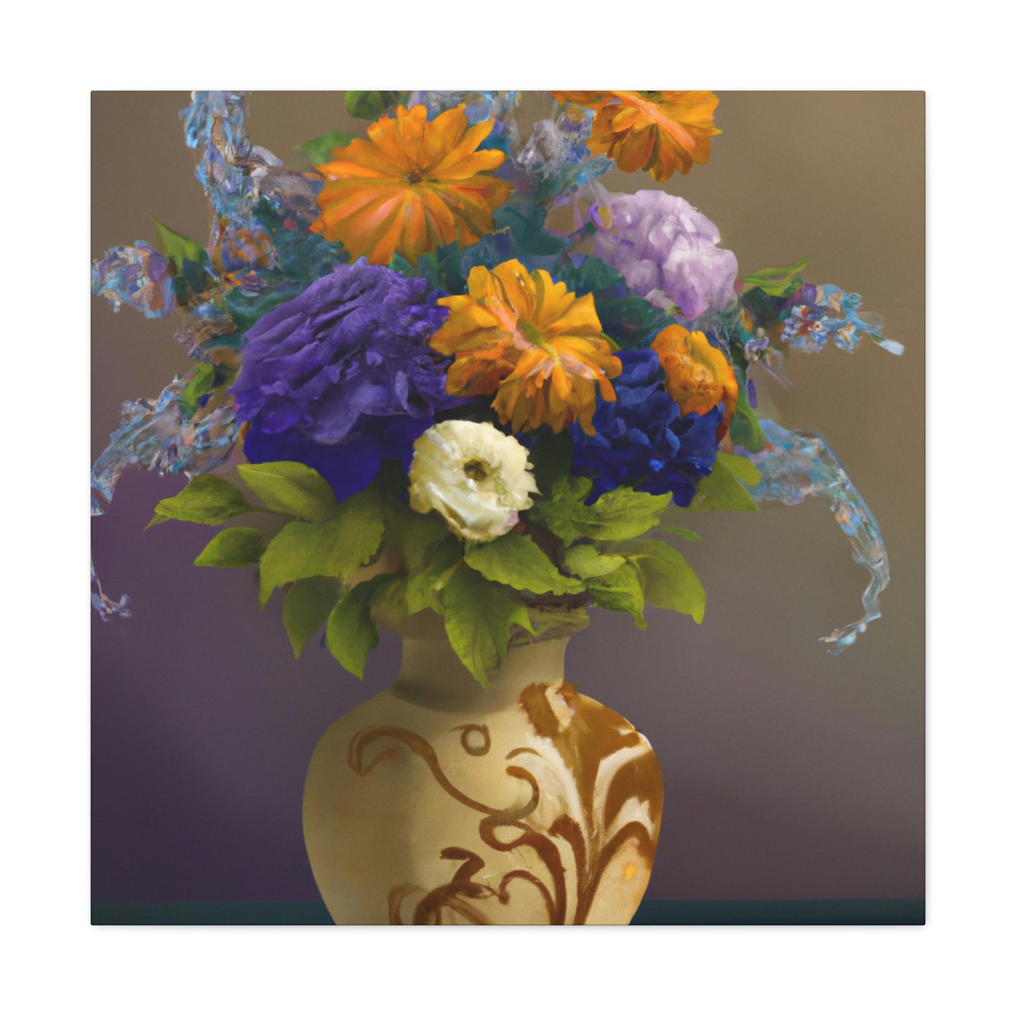 Floral Bliss Life. - Canvas