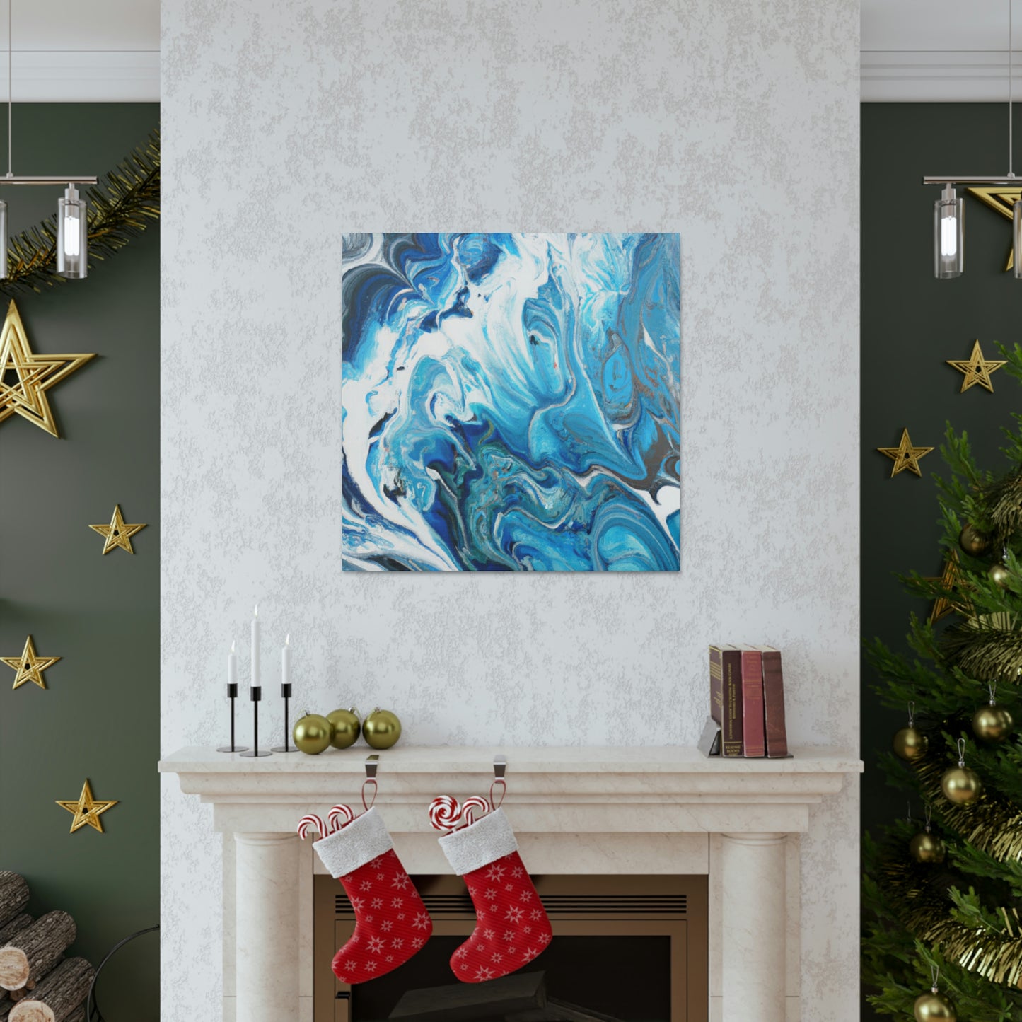 Blue Sky. - Canvas