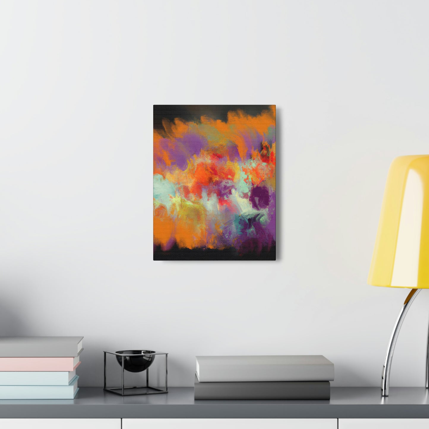 Coral Sparkle. - Canvas