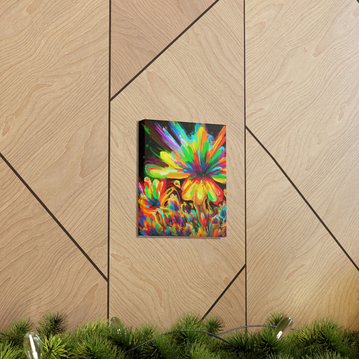 Vivid Bloom. - Canvas