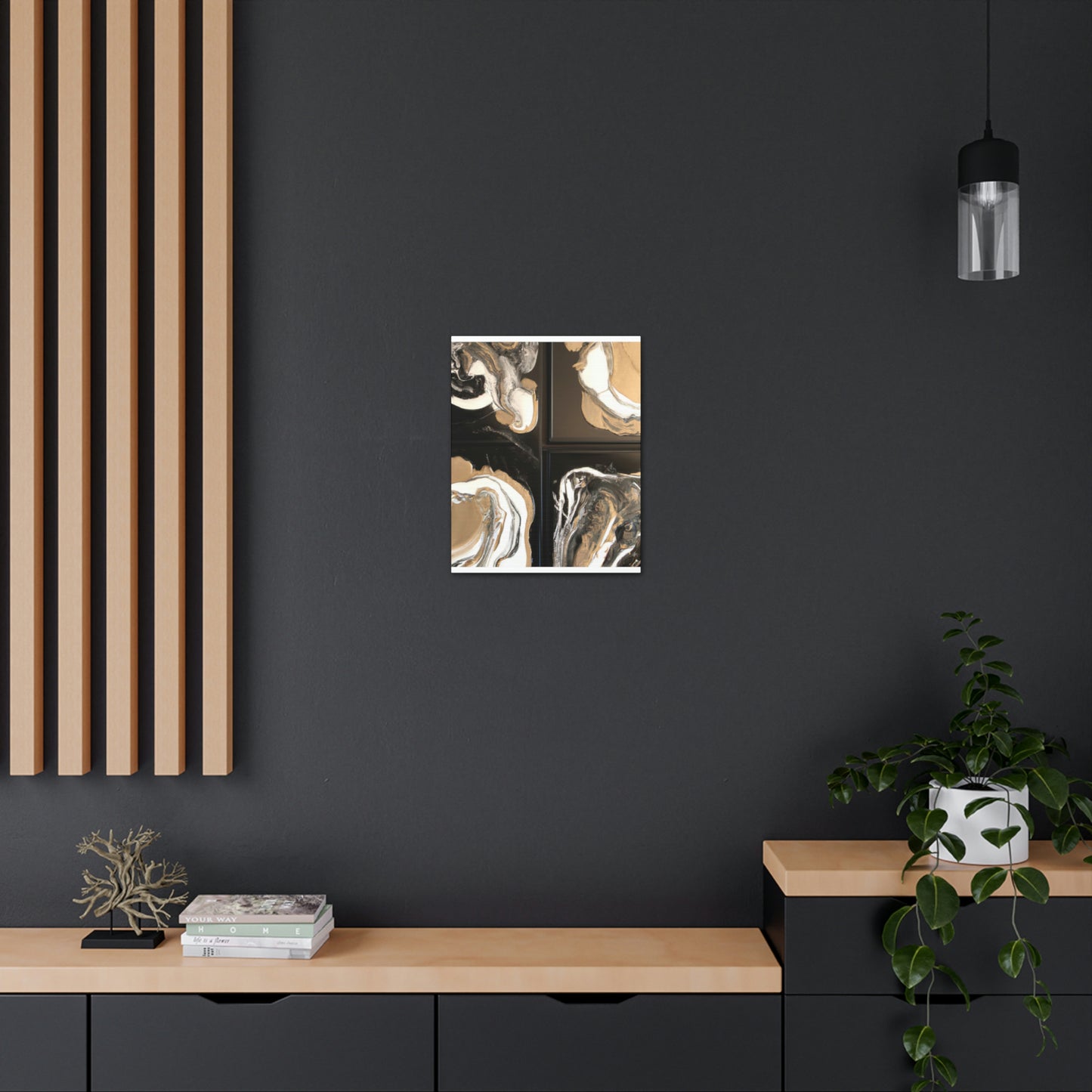 Midnight Luxury Glitz - Canvas