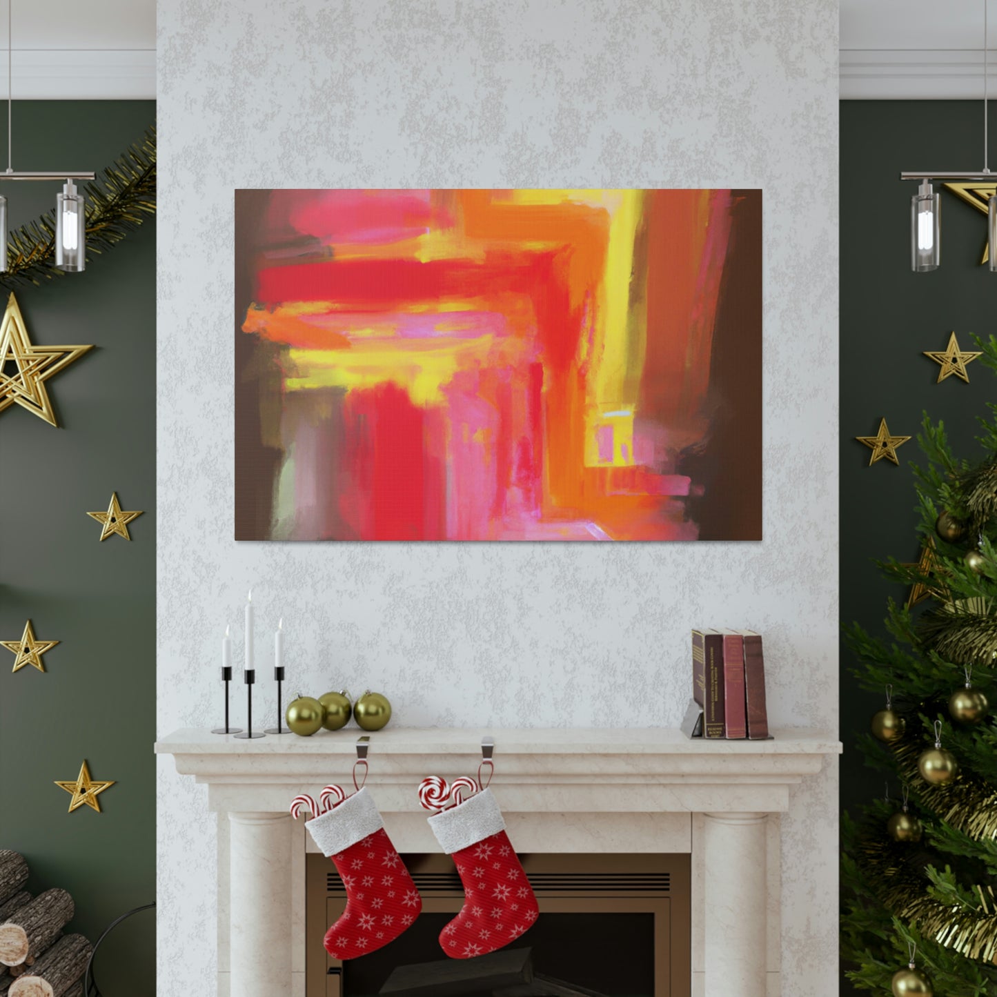 Vivid Cosmos. - Canvas