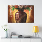 Floral Marvel Scene - Canvas