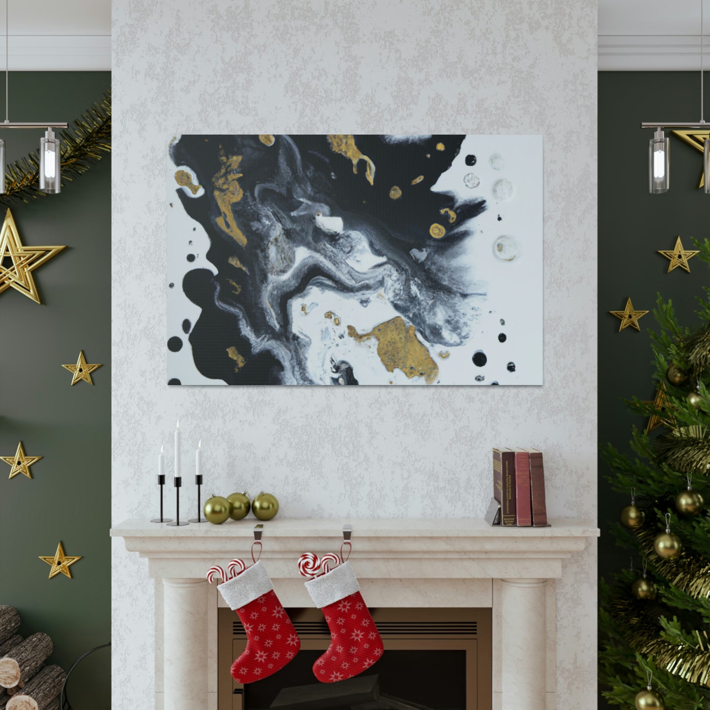 Cosmic Elegance. - Canvas