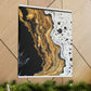 Midnight Gold Glitter - Canvas