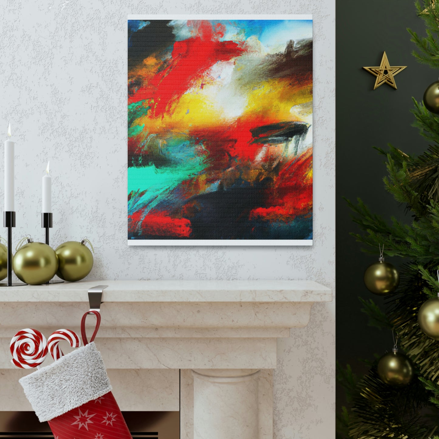 "Hue Haven" - Canvas