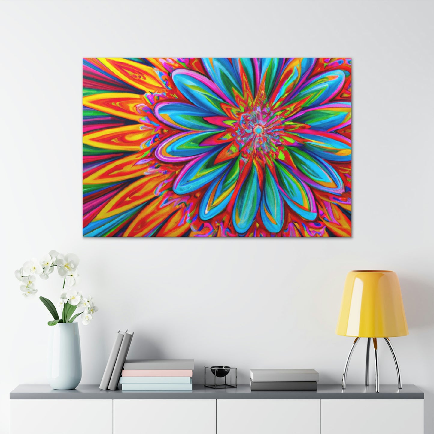 "Psychedelic Glow" - Canvas