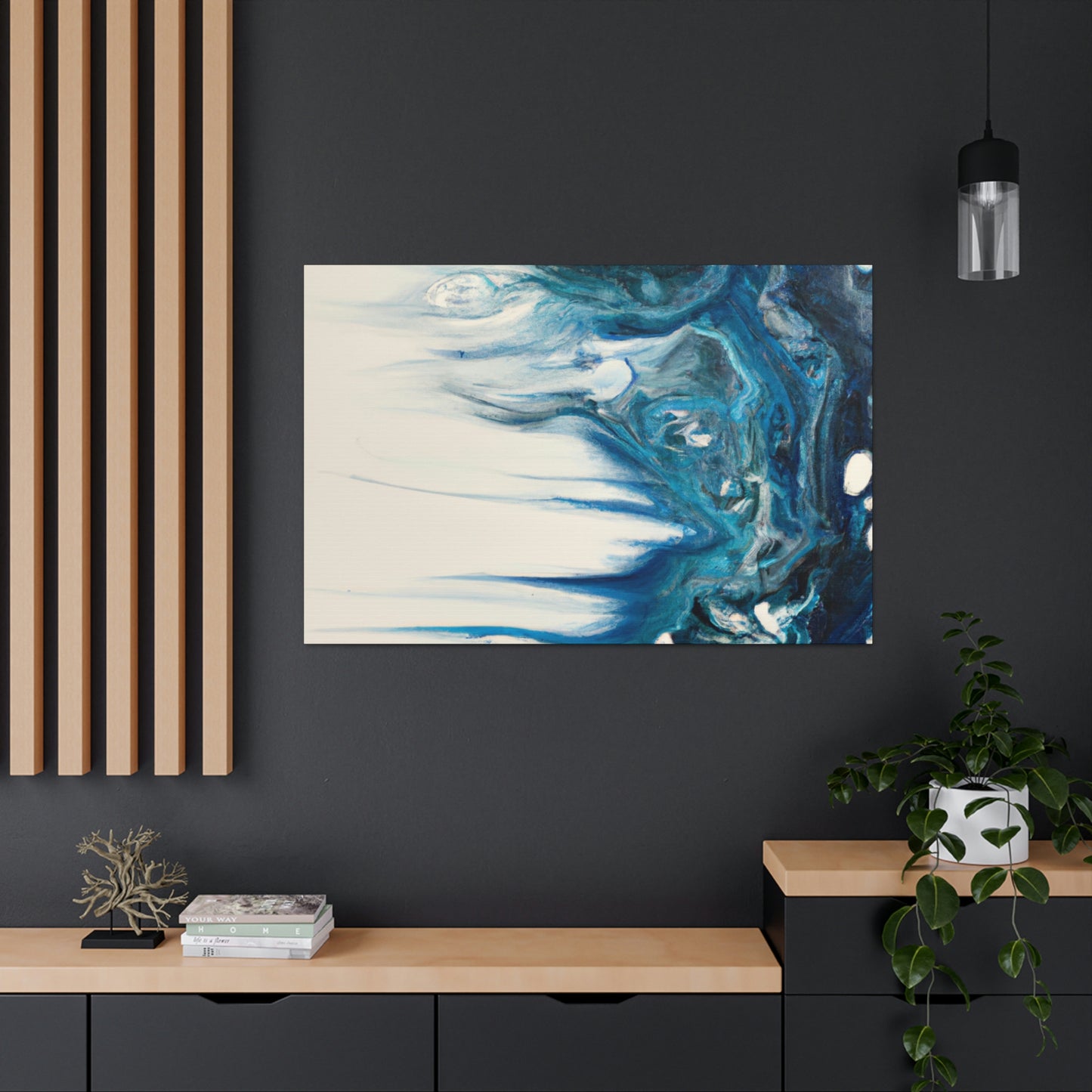 "Ethereal Flow" - Canvas