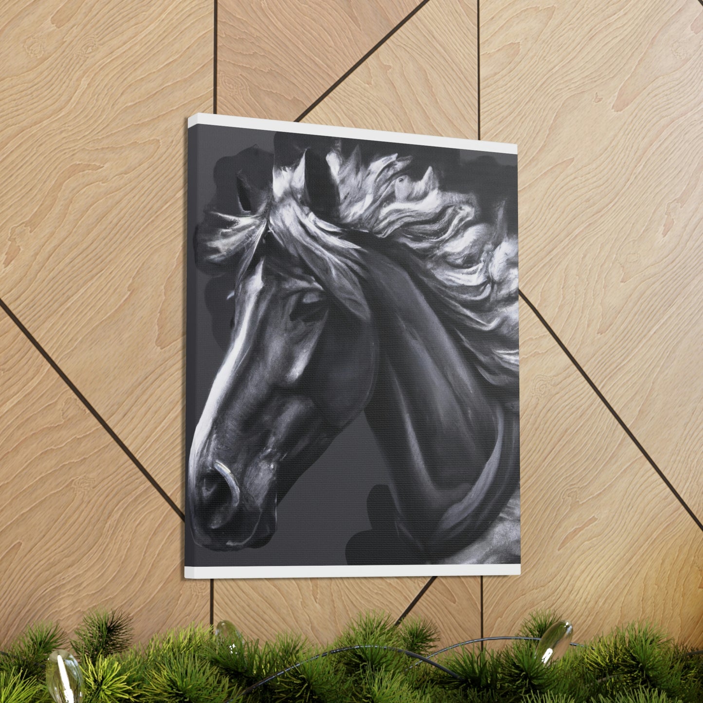 Equine Lattice - Canvas