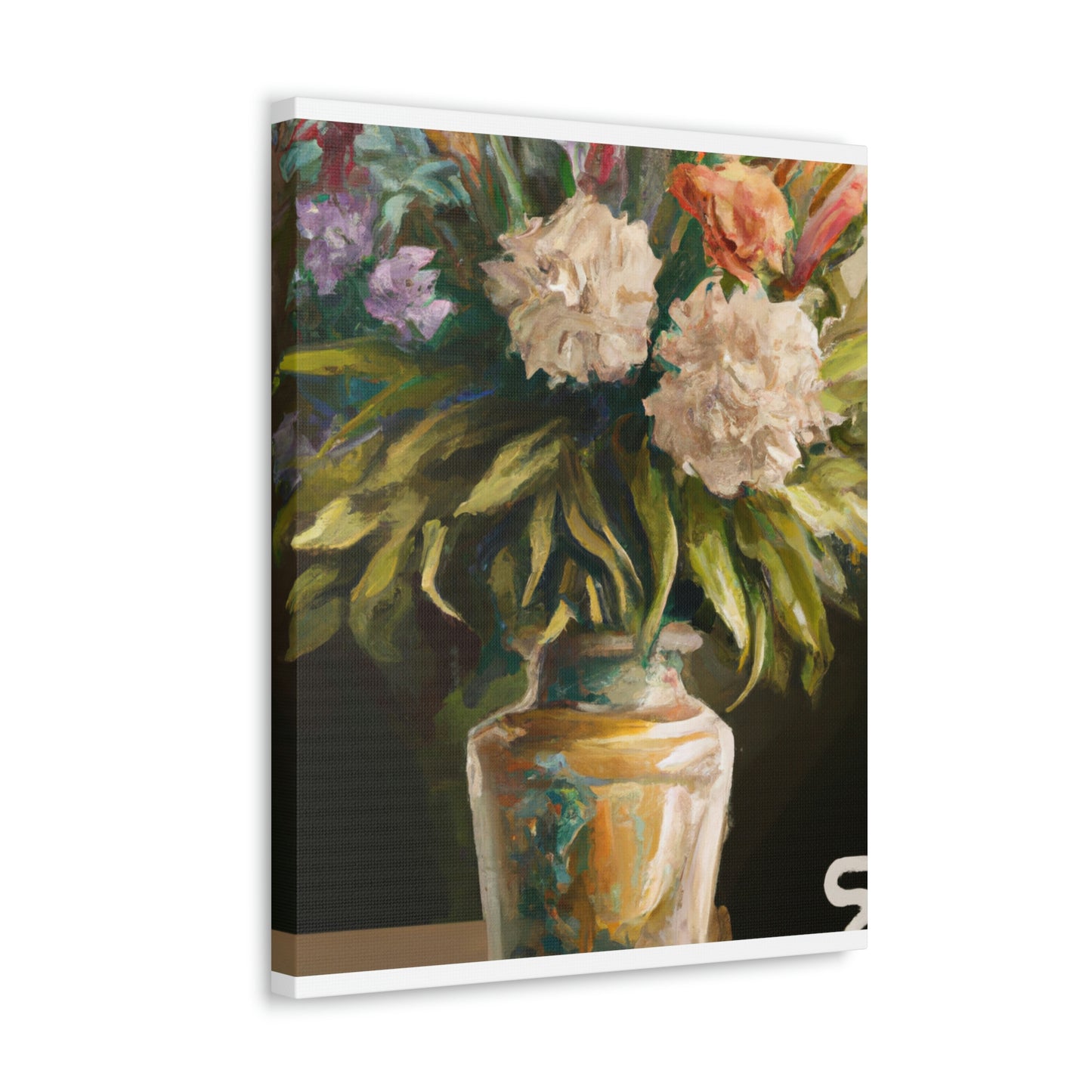Elegant Flower Beauty. - Canvas