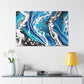 Blue Splendor. - Canvas