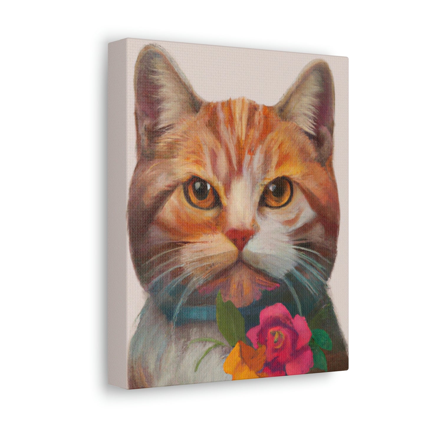 Cat Bliss. - Canvas