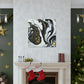 Ebony Gilded Flux - Canvas