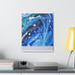 "Aqua Bliss" - Canvas