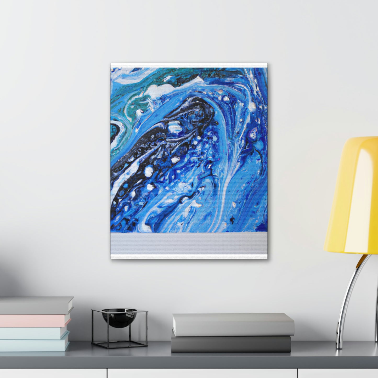 "Aqua Bliss" - Canvas