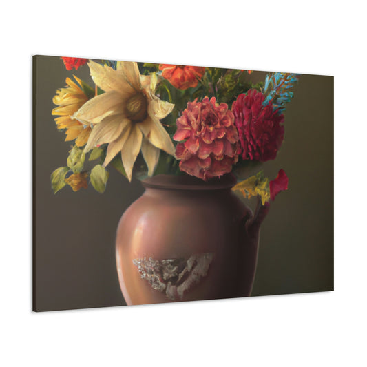 Flowering Brilliance. - Canvas