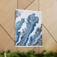 Blue Whirl - Canvas