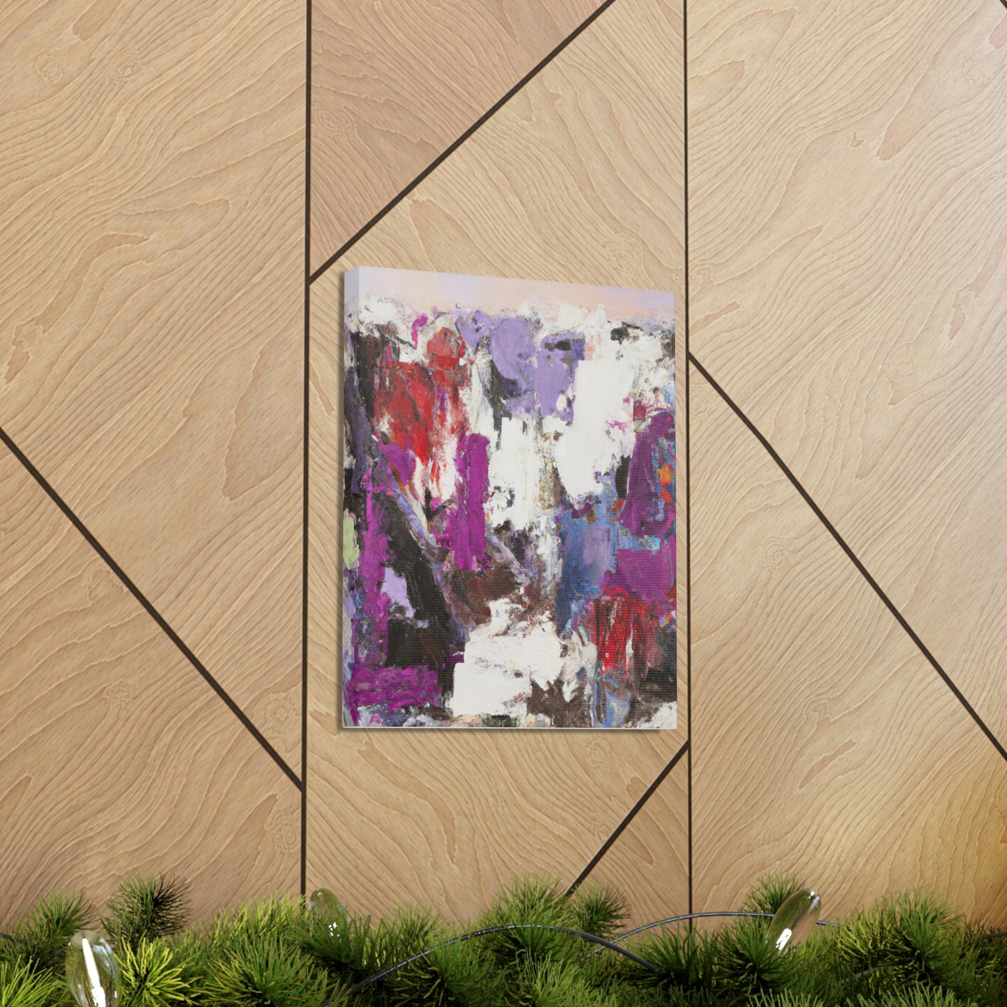Neon Bloom. - Canvas