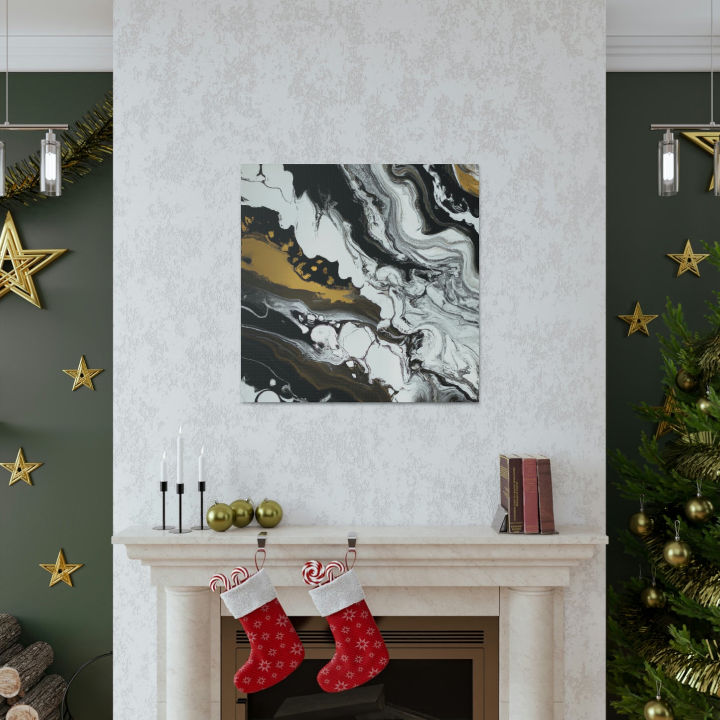 Midnight Splendour. - Canvas