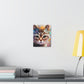 Feline Floral. - Canvas