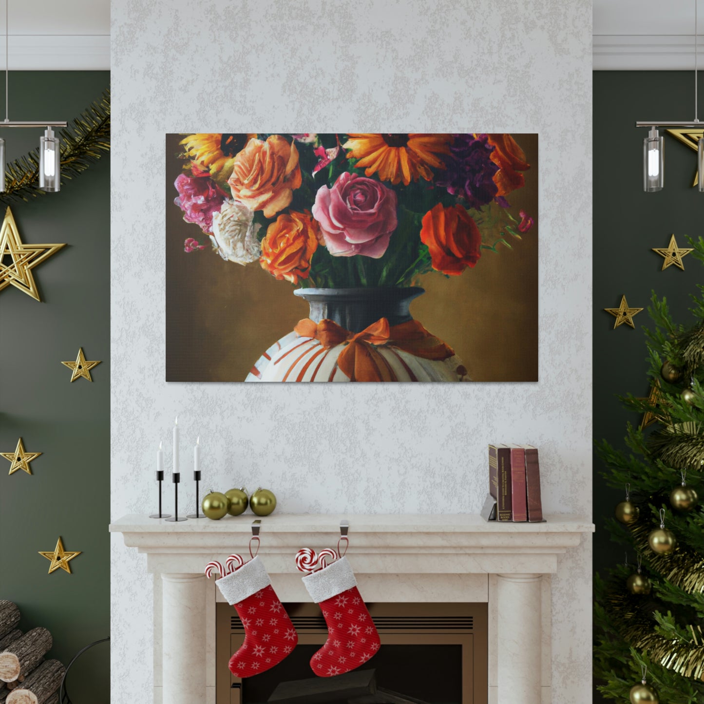 Fluid Floral Beauty - Canvas