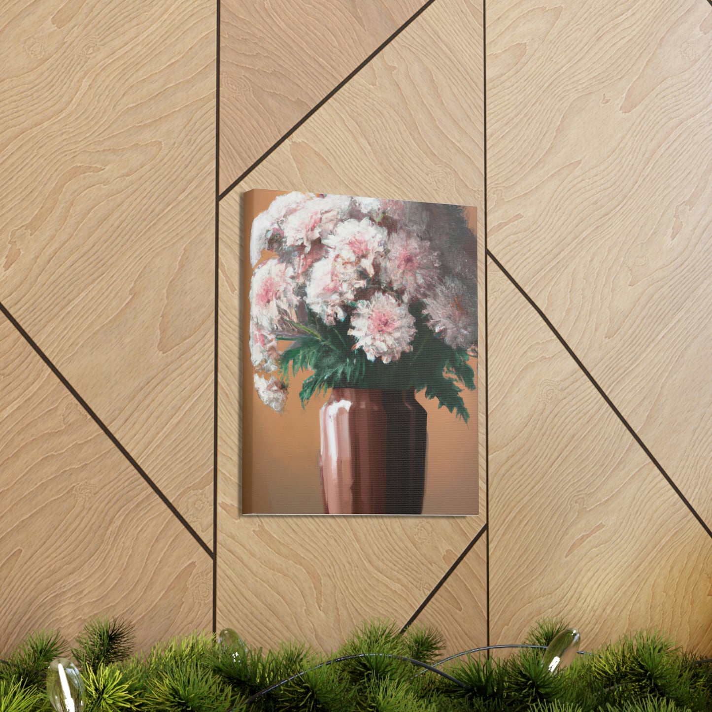 Floral Plushness. - Canvas
