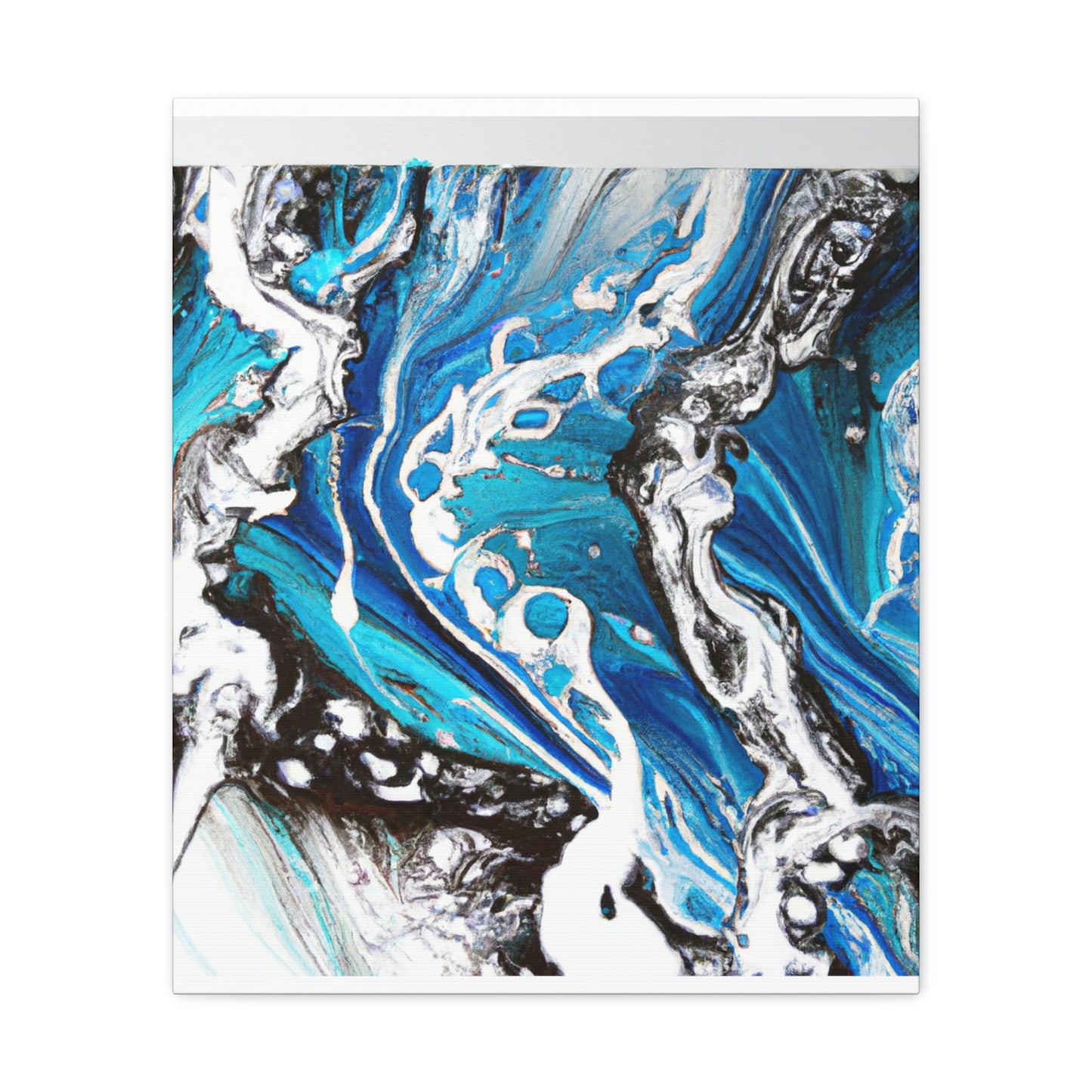 Blue Splendor. - Canvas