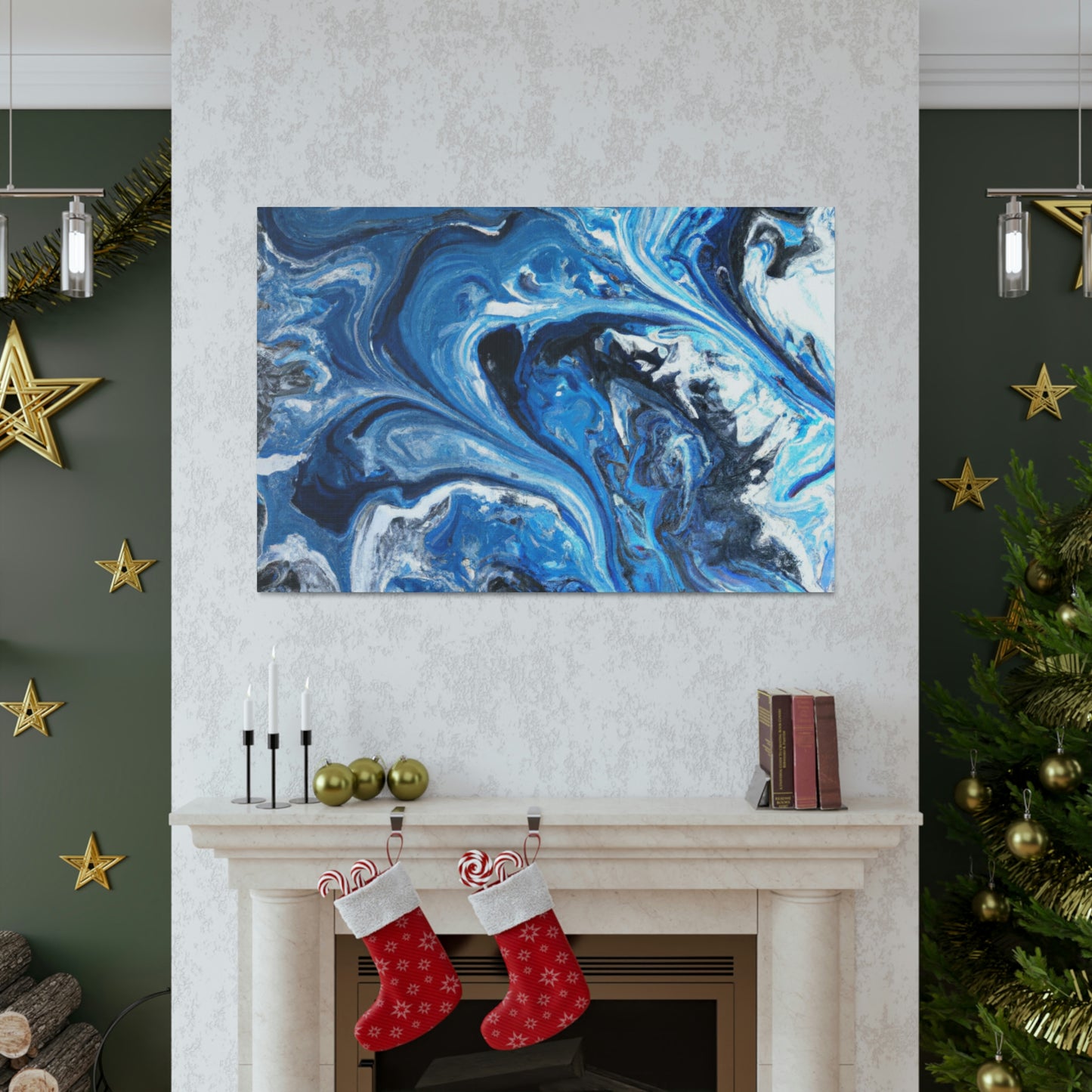 Aquatic Bliss. - Canvas