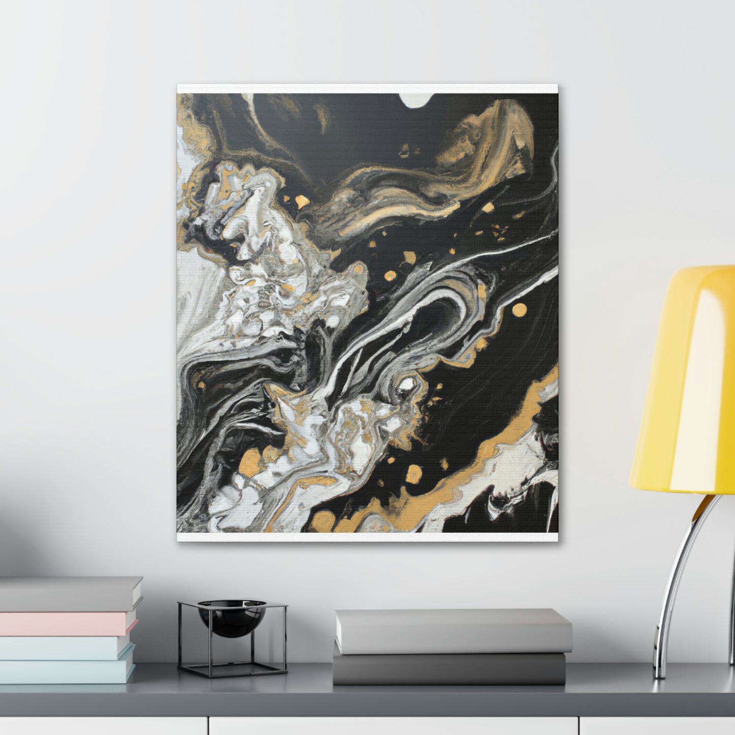 Opulent Oracle Fluid - Canvas