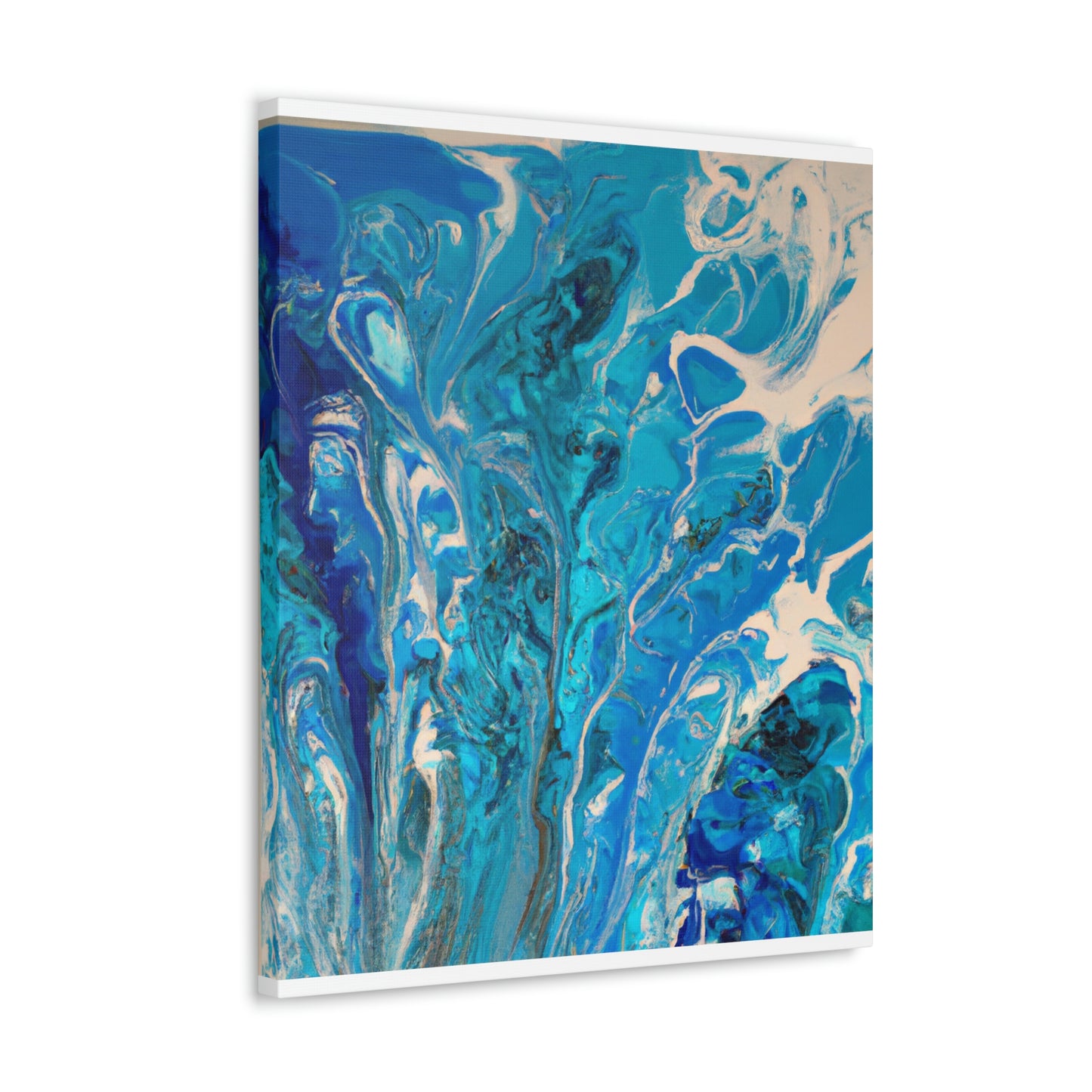 Blue Bliss. - Canvas