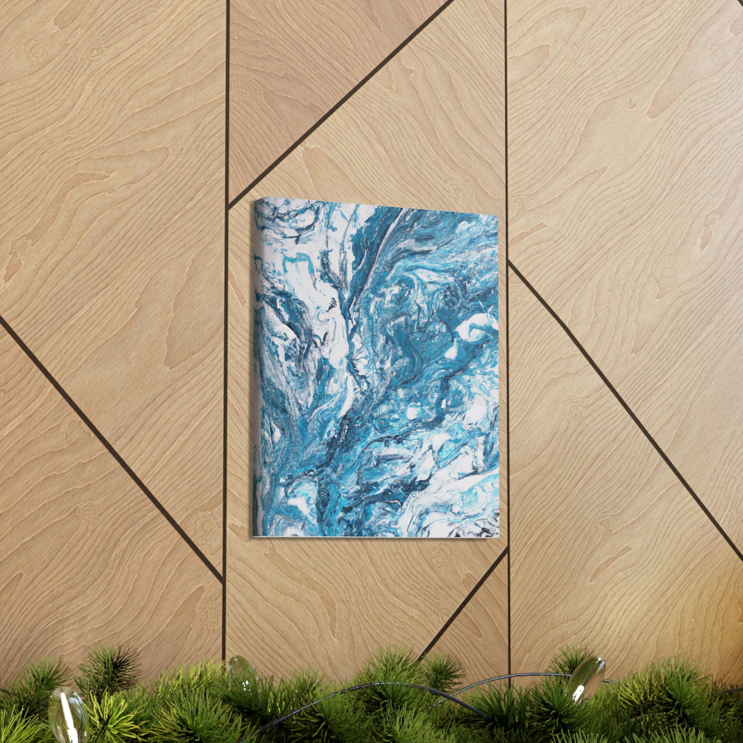 Aqua Bliss - Canvas