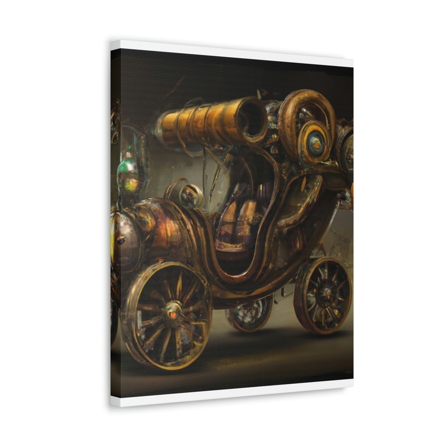 Steampunk Motorcar - Canvas