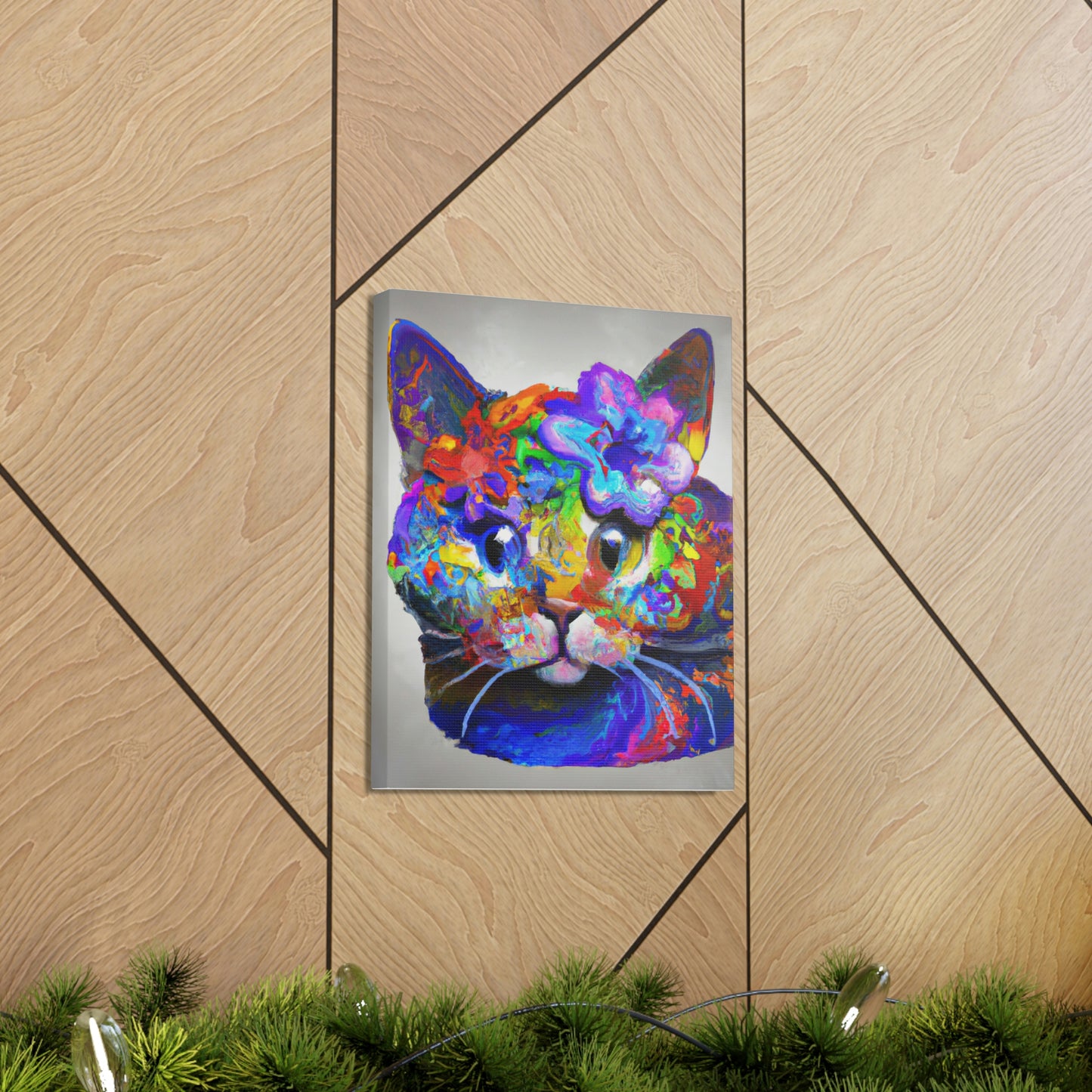 Dreamy Feline - Canvas