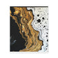 Midnight Gold Glitter - Canvas