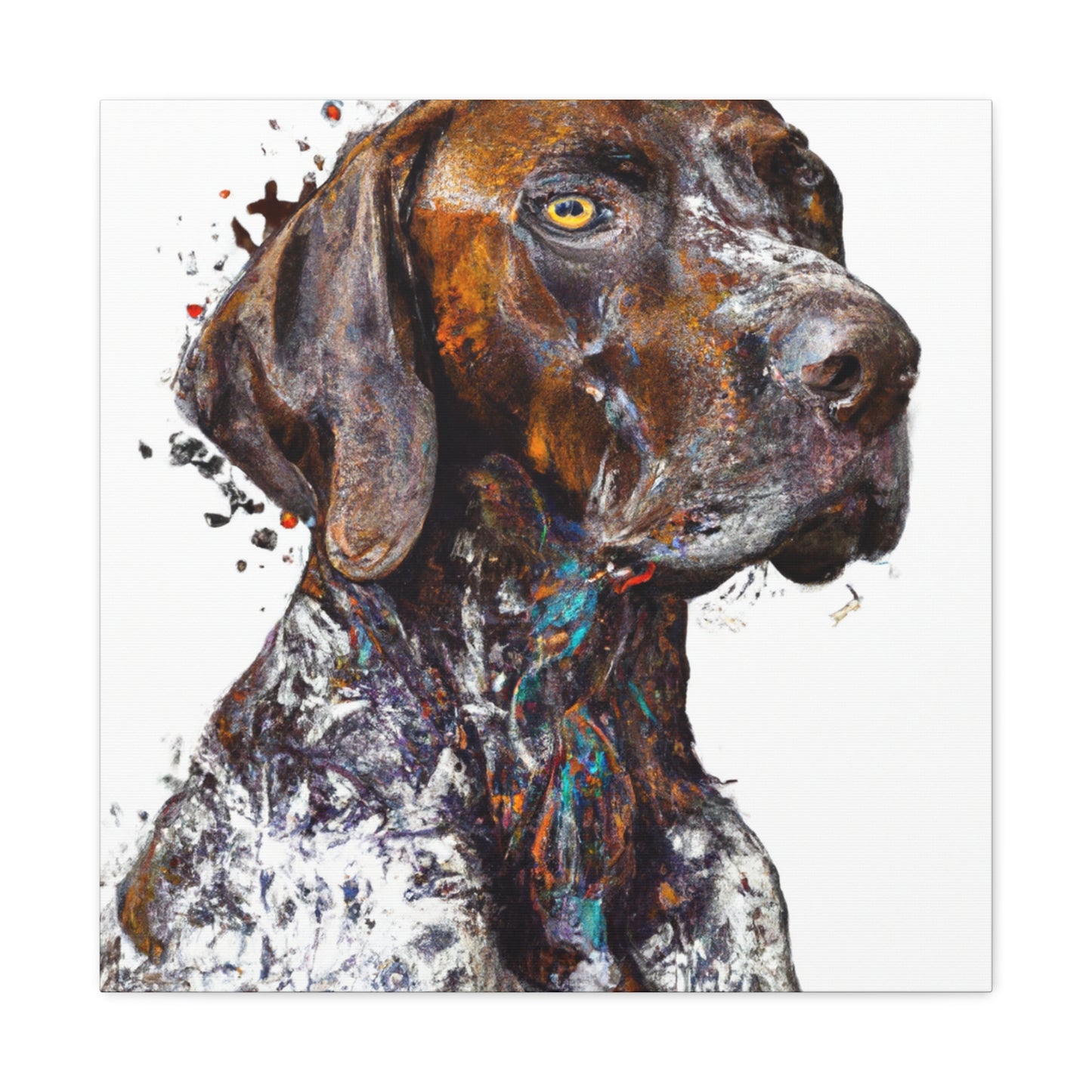 Furry Splendor. - Canvas
