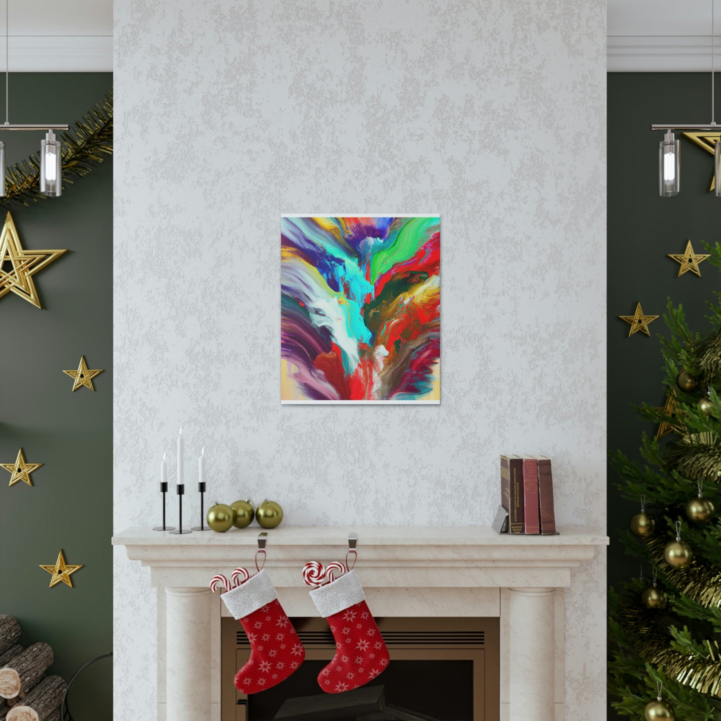 Nebula Hues. - Canvas