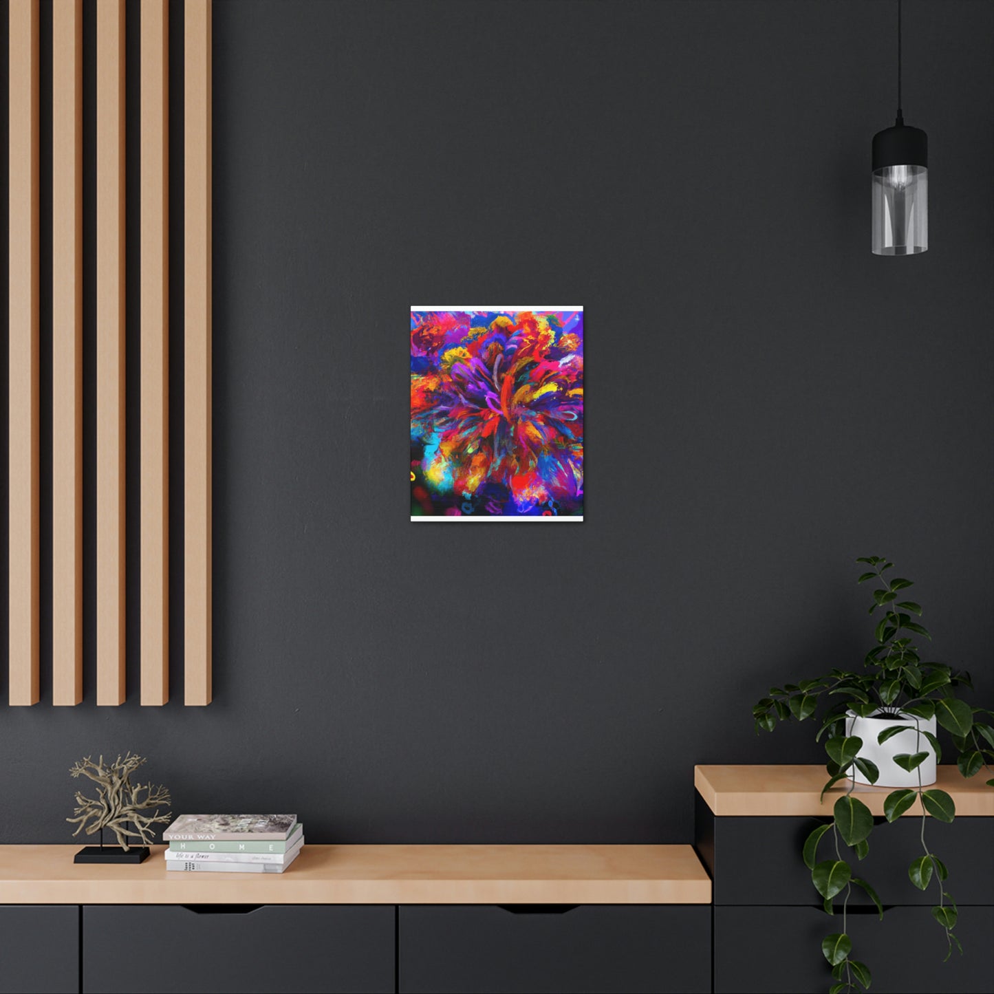 Vibrant Bloom - Canvas