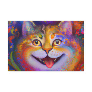 Vivid Feline. - Canvas