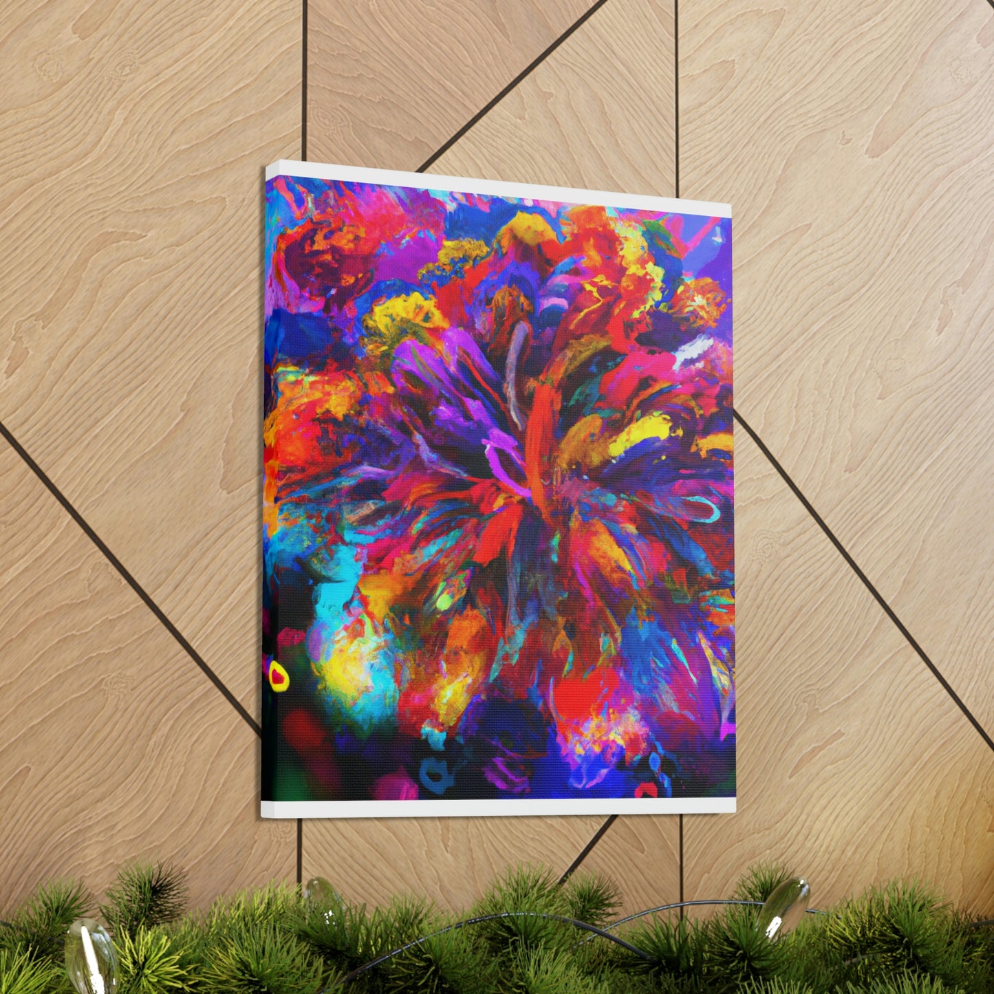 Vibrant Bloom - Canvas