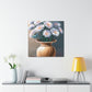"Flower Vase Delight." - Canvas