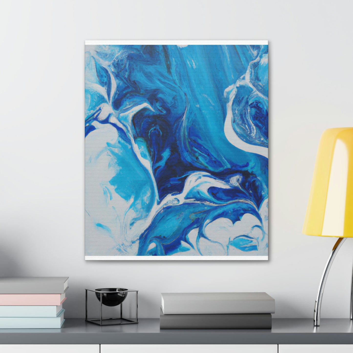 Epic Blue. - Canvas