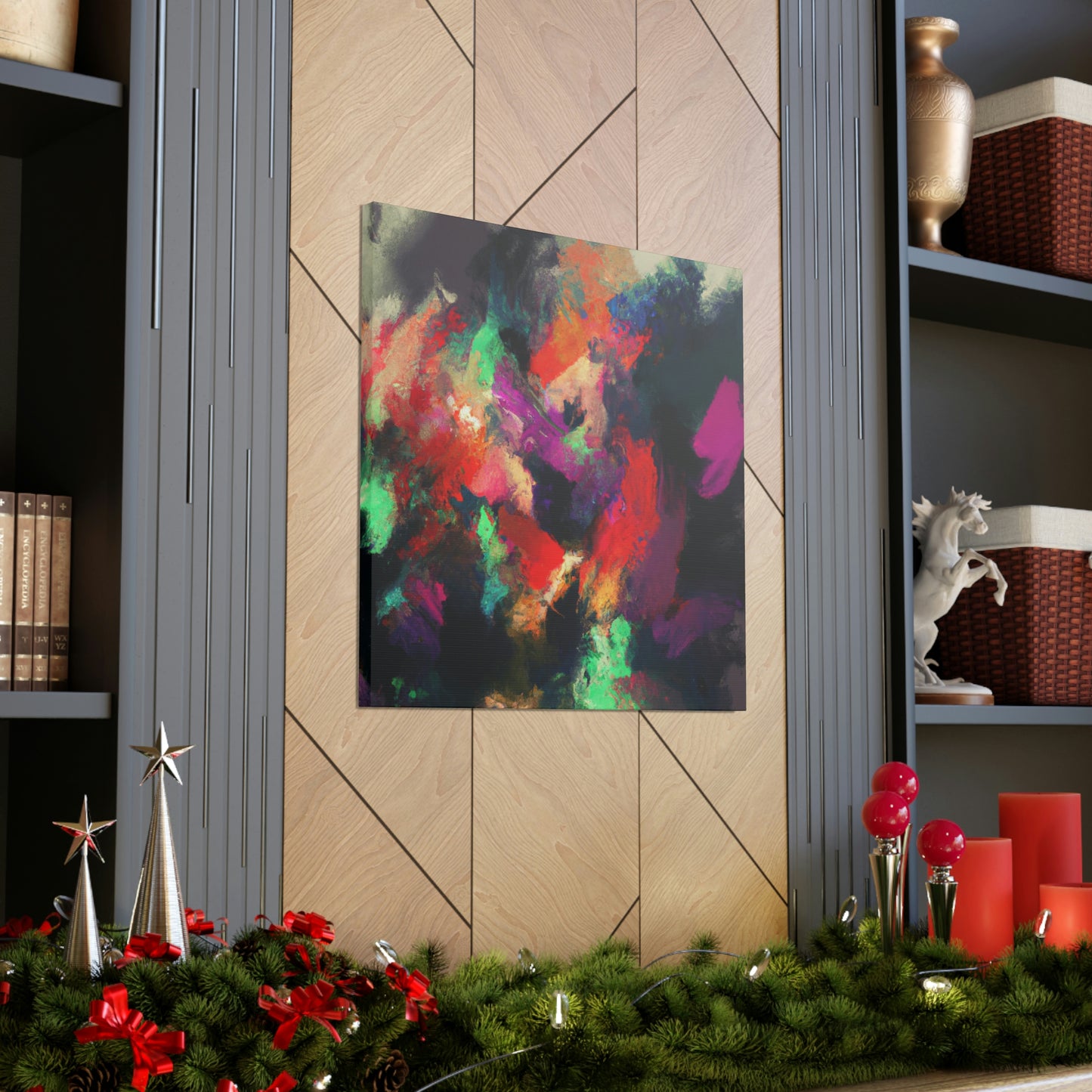 Vivid Vibes. - Canvas